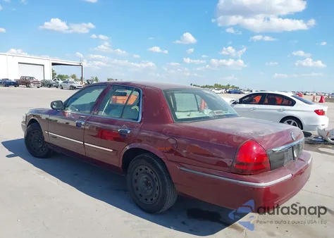 2007 Mercury Grand Marquis Gs from USA, damaged, VIN 2MEFM74V87X620456